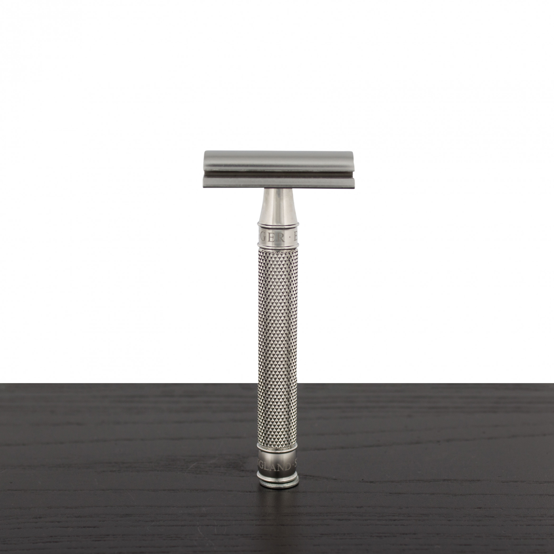 Product image 0 for Edwin Jagger DE 3ONE6 Stainless Steel Safety Razor, Knurled